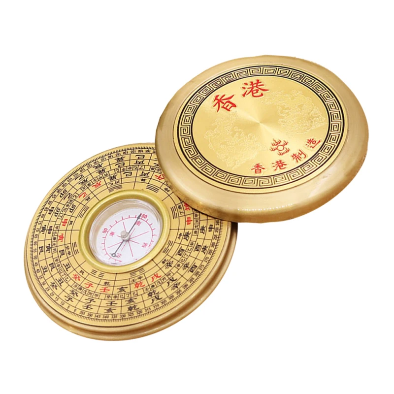 Description Picture 2 of itemMulti-Functional Chinese Compass Survival Compass Outdoor Directional Luo Pan Compass Navigation Tool Experiment Camping Pan