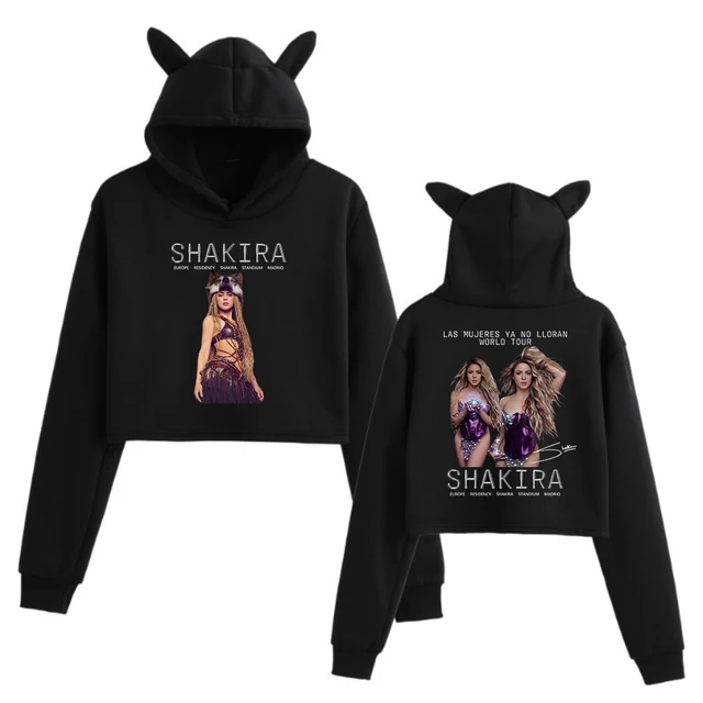 Shakira Cropped Hoodie #2