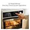 15L 1200W Smart Air Fryer Oven Cake Baking Frying Pan Toaster Rotisserie Dehydrator With Digital Touch Screen Micro-wave Oven 4