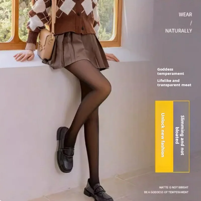 Thermal Leggings Women Tights Women Pantyhose Below 70kg