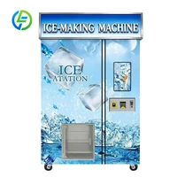 Machine à glace personnalisée, fabrication et vente automatiques de glace, machine intégrée pour supermarché, ferme et centre communautaire 6