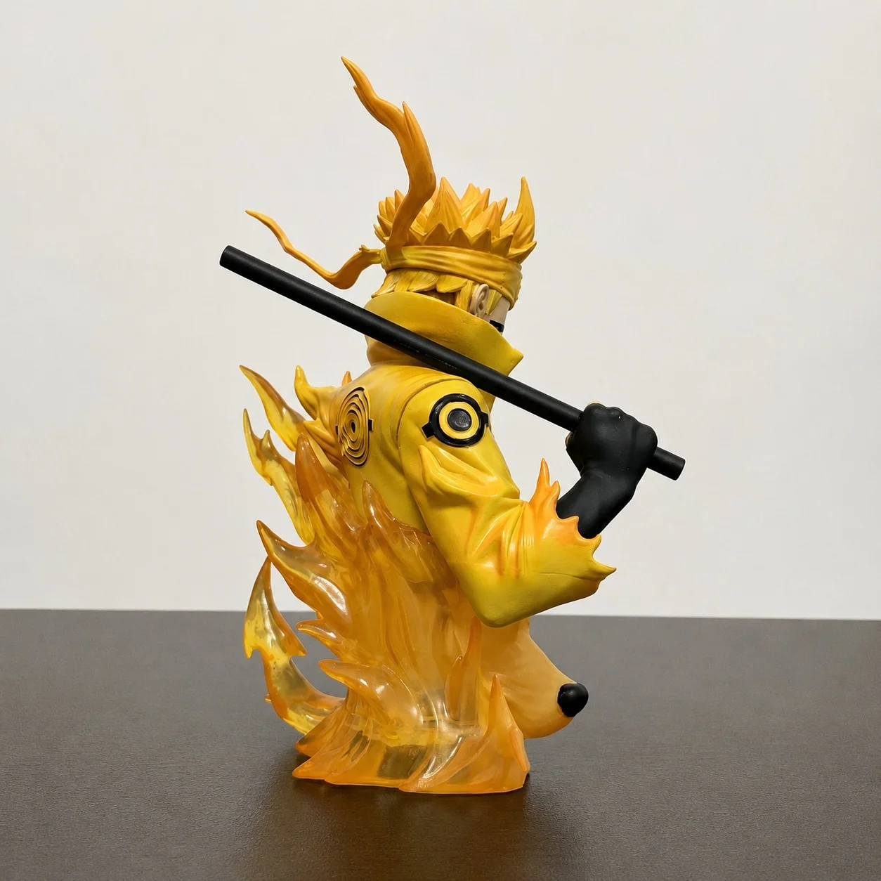 Naruto & Sasuke Anime Figure Bust - PVC Statue Desktop Ornament Collectible Toy Gift