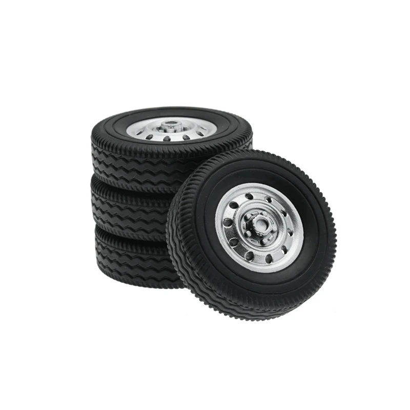 

8Pcs Rubber Wheel Tire Tyre For WPL D12 Mini 1/16 RC Drift Truck Car Spare Parts Accessories