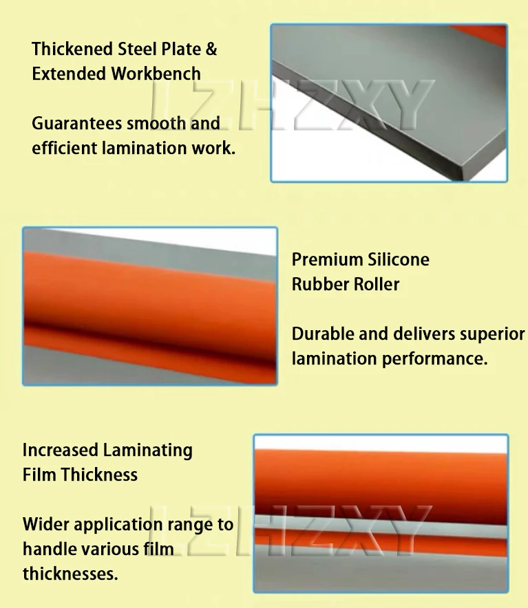High Quality 70/75cm Manual Cold Roll Laminator Machine Advertising Photo Film