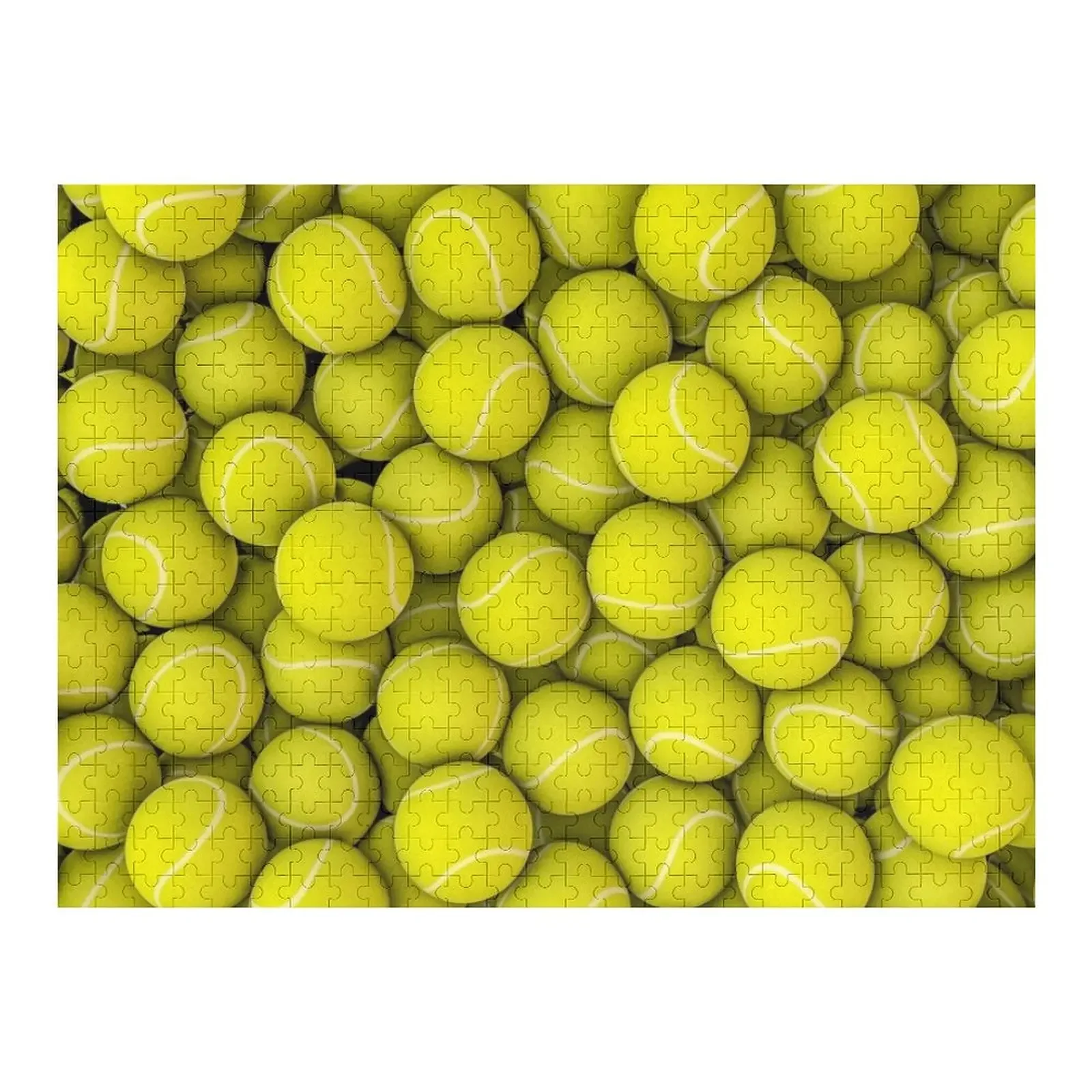 Tennis balls Jigsaw Puzzle Works Of Art Animal Baby Wooden Jigsaw Pieces Adults Puzzle