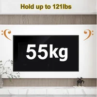 BEISHI TV Wall Mount Bracket for 40-80 Inch LED, LCD, OLED Flat Curved TVs TV Mount with Dual Swivel Arm Extend Tilting Rotation - Image 5