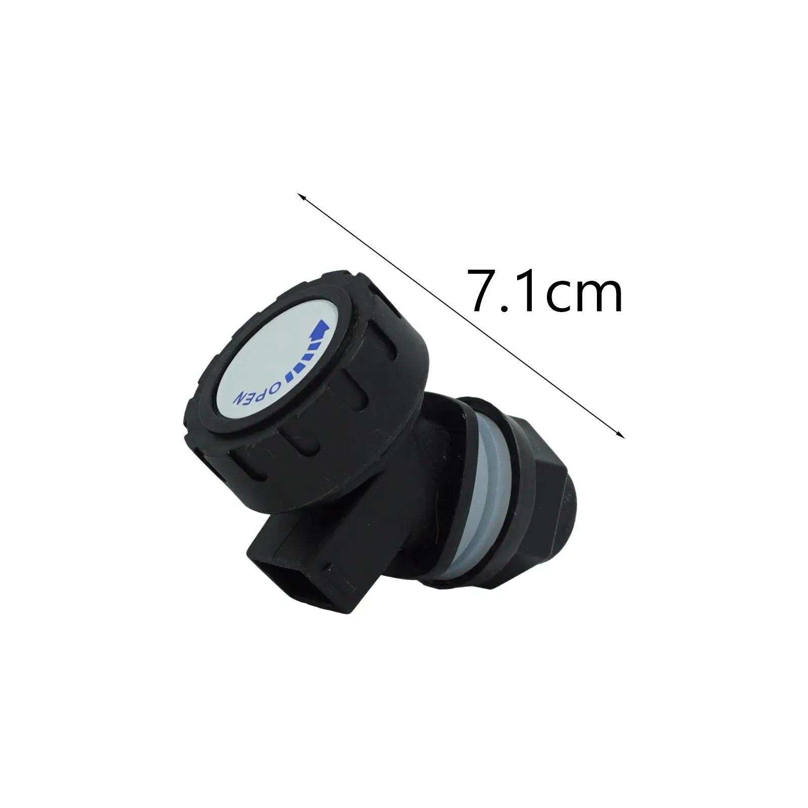 Water Faucet Tap Dustproof Water Jug Tank Knob Tap for Hiking Fishing Picnic Outdoor Storage Bucket Replacement Fitting