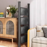 2/3/4 Step Foldable Anti-Slip Step Stool with Wide Pedal Lightweight Step Stool Sturdy Steel Ladder for Household Garage Storage 3