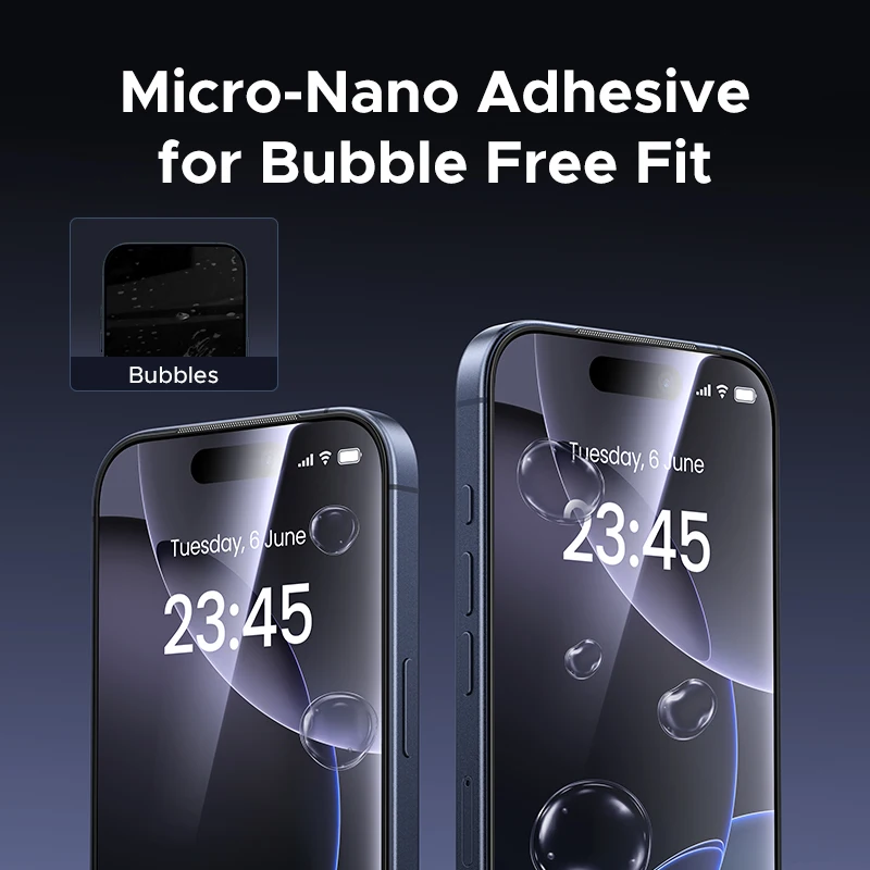 UGREEN Premium Dust-Free Tempered Glass Screen Protector