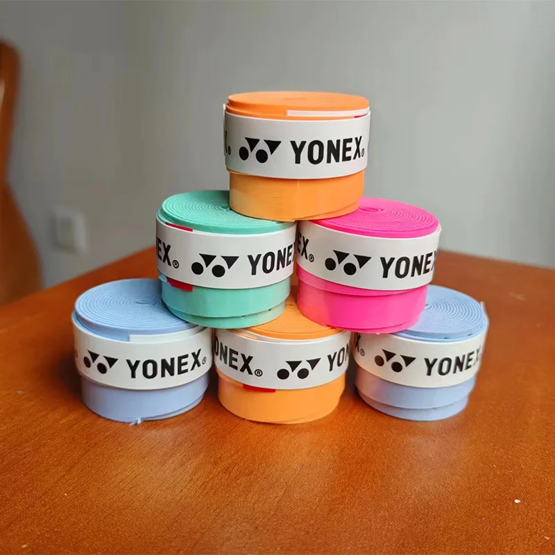 15/30/60pc Original Yonex Tennis Racket Overgrip Anti Slip Sweatband Grips Padel Shock Absorption Grip Tape Training Accessories