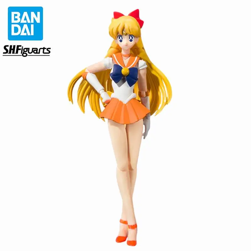 

Original BANDAI SHF Sailor Moon Aino Minako PVC Anime Figure Action Figures Model Toys
