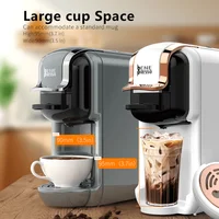 Benepresso 4 in 1 Multiple Capsule Coffee Machine Hot/Cold DG Cappuccino Nes Capsule ESE Pod Cafeteria 20Bar B2A 2