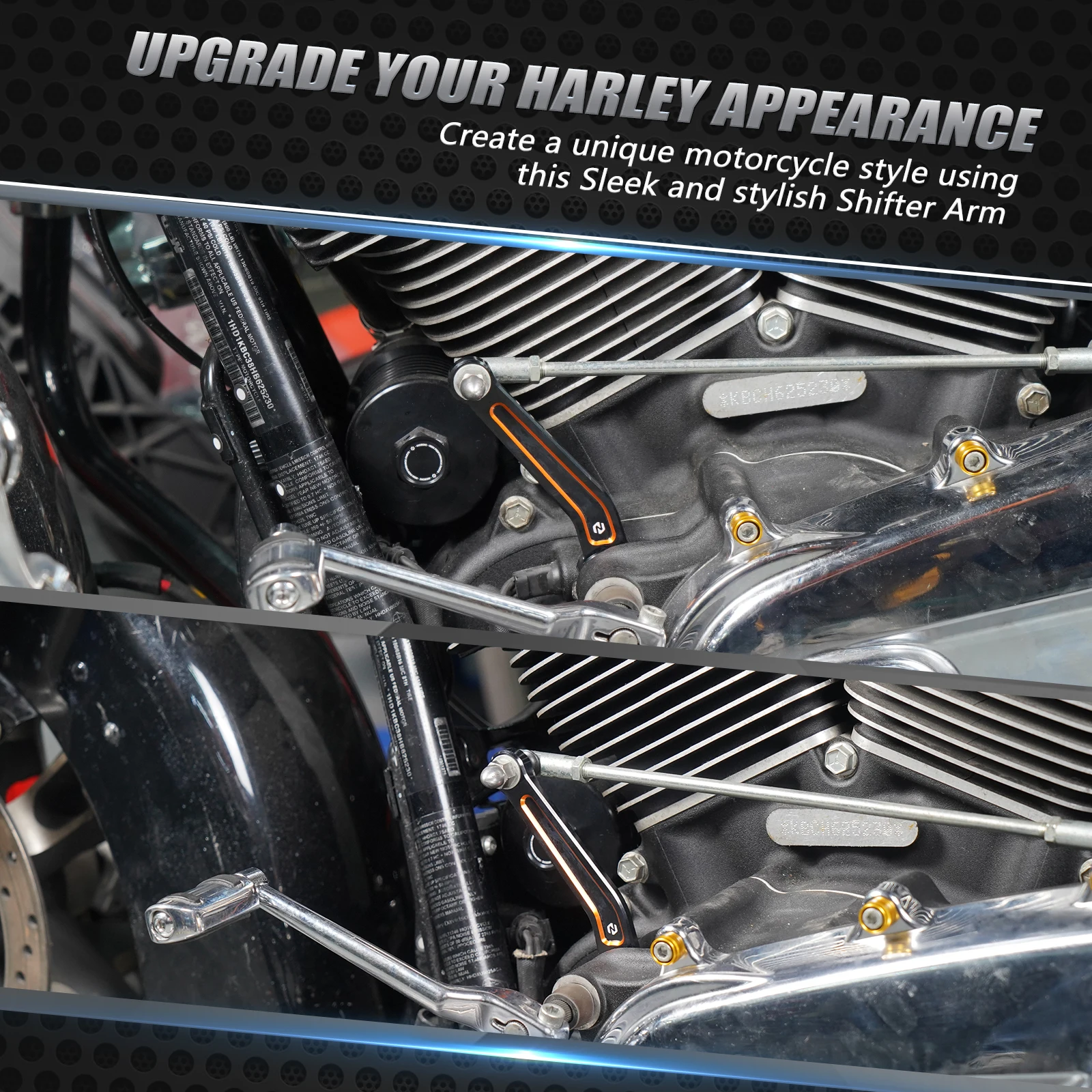 Für Harley 2017–2024 Street Glide FLHX Special FLHXS Innenschalthebel Wellenhebel Road King FLHR FLHP FLHRC Road Glide FLTRK – Detail 5
