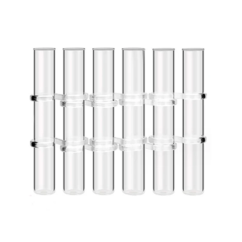 Hinged Flower Glass Vase Test Tube Creative Plant Holder Hydroponic Container Living Room Office Dining Table Floral Home Decor 6