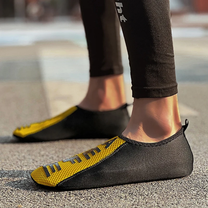 MAEDEF 2024 New Qiuck Drying Aqua Shoes Man Women's Water Shoe Barefoot Wading Sneakers Beach Anti-slip Swimming Couple Footwear