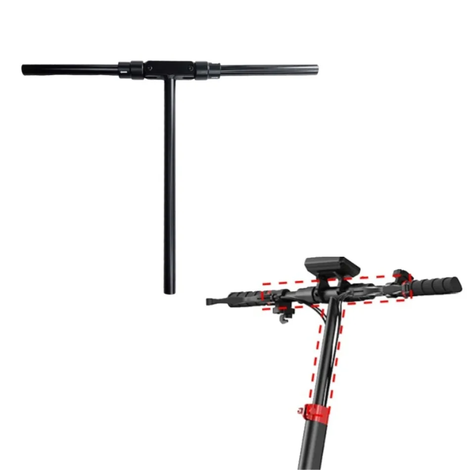 Electric Scooter T-Bar Horizontal Bar For Urban Glide Ecross One E-Cross Pro2 Electric Scooter Bar Replacement Parts