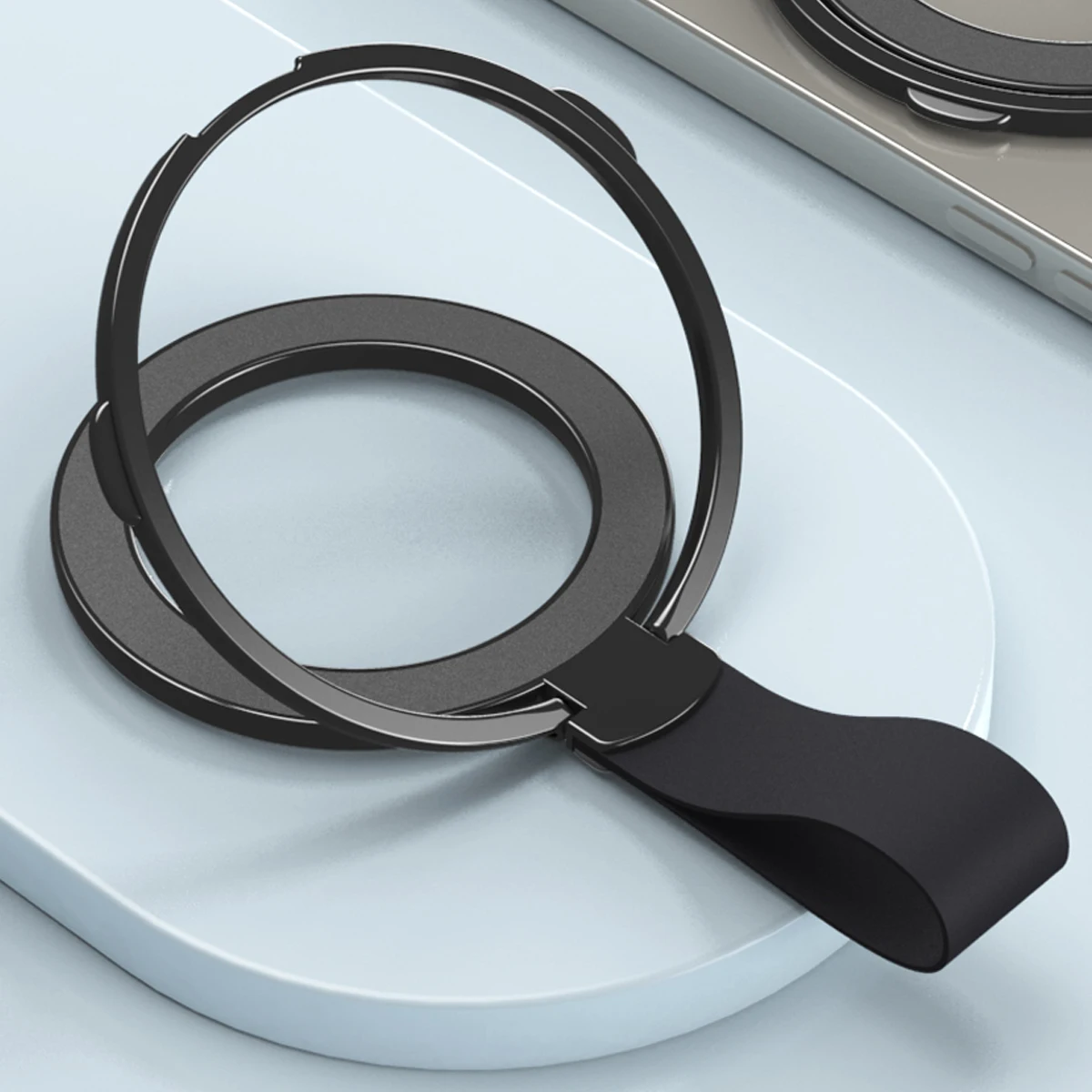 حامل مغناطيسي قوي للهاتف المحمول لمسند دوار MagSaf...