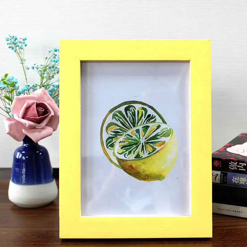 

Nordic Style Photo Frame Creative Picture Poster Display Stand Wall Hanging Photo Album Desktop Ornament Dry Flower Holder