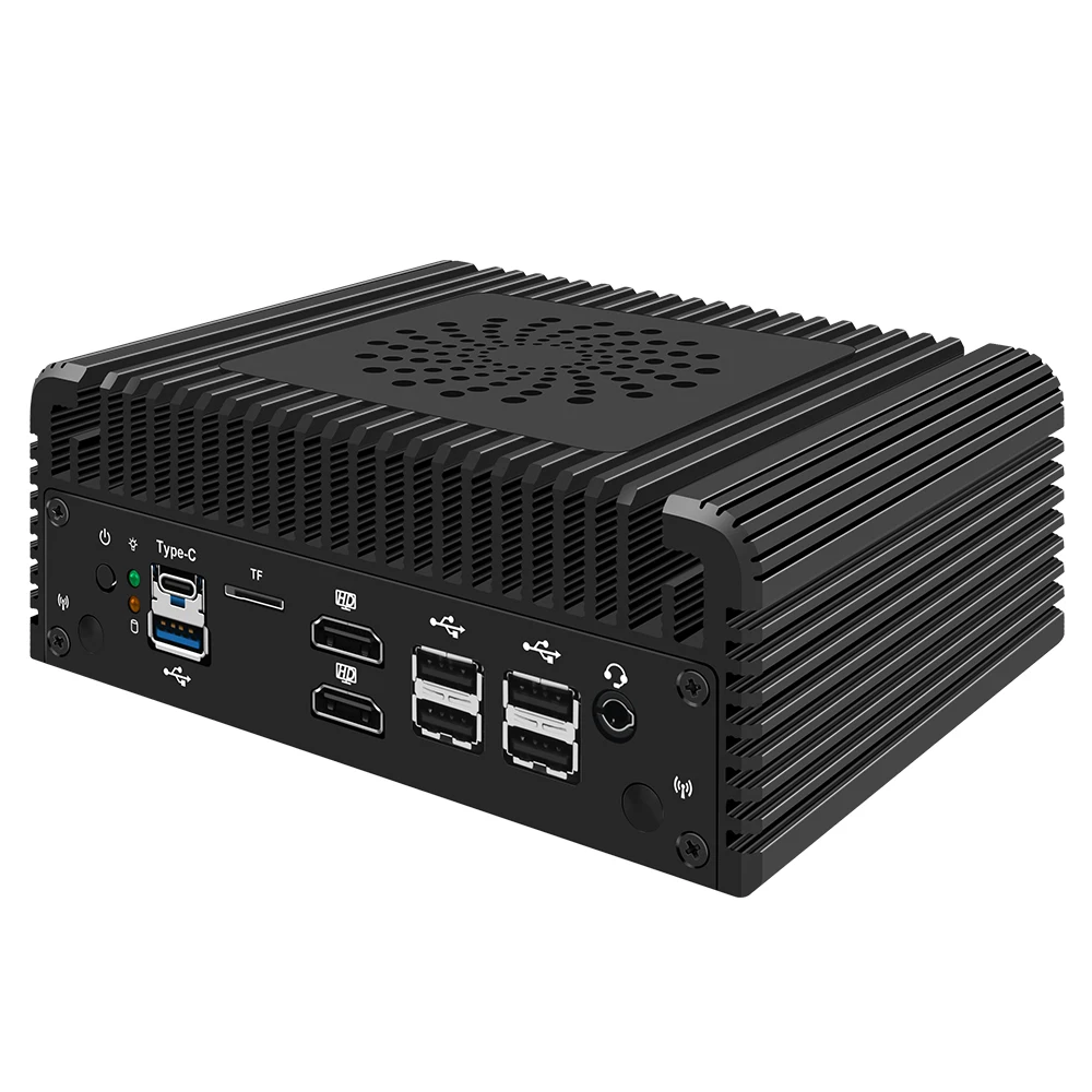 Mini PC NASサーバーファイアウォール,Intel i3 n355 n305 n150