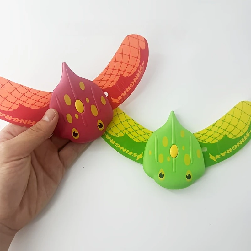 2 PCS/SET Devil Fish Bathing Diving Toys Summer Swimming Pool Beach Hot Springs Playing Toys Water Powered Floating Beach Toys