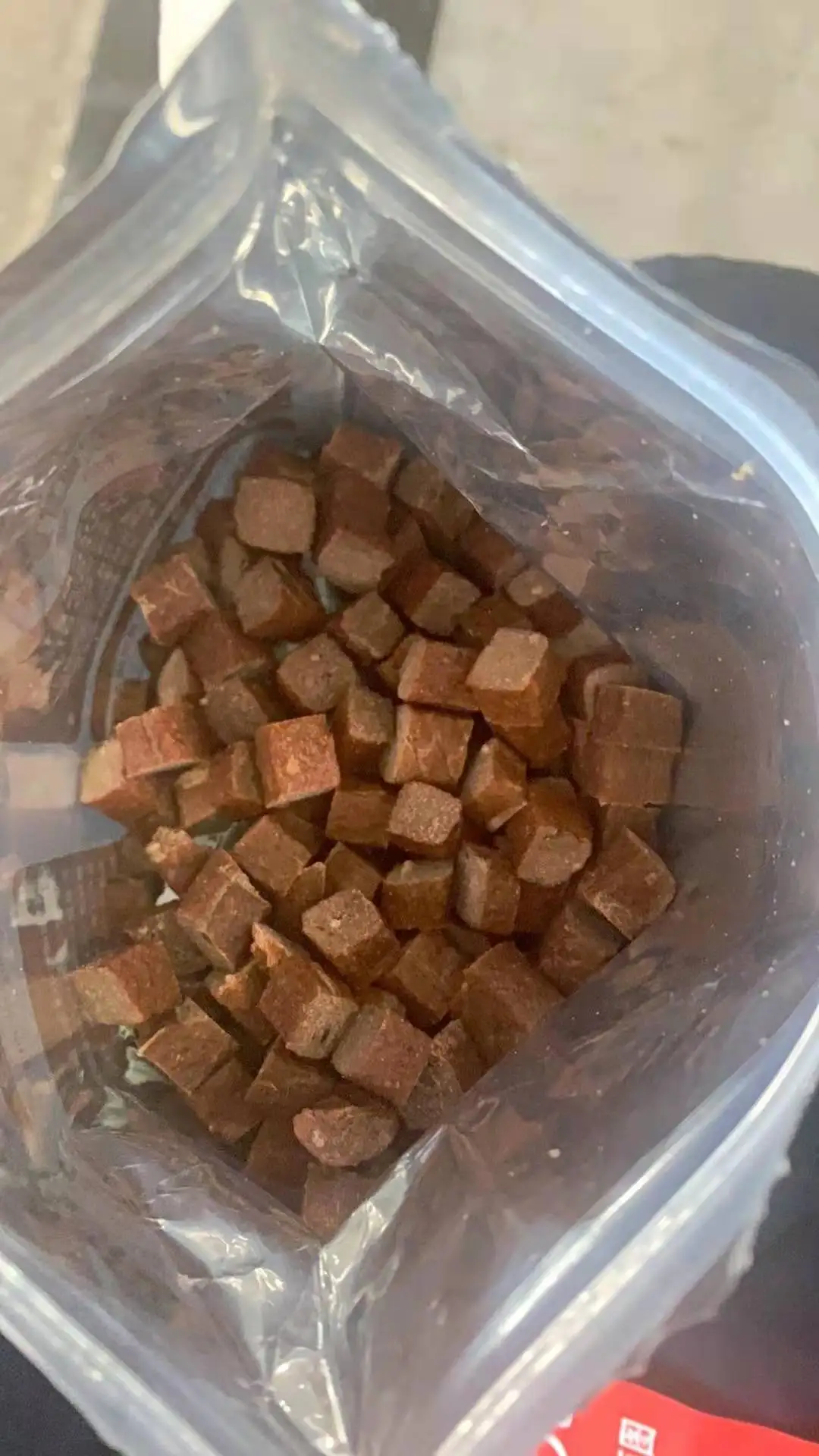 Dog snacks beef grain 500g Teddy golden retriever pet calcium training molars dog food mixed rice dried meat