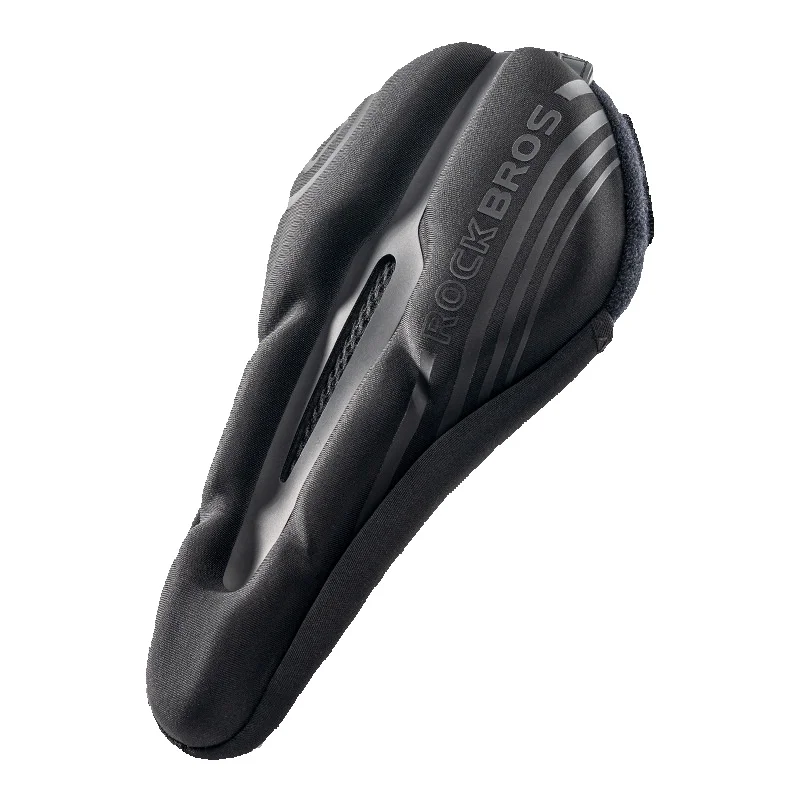 Coprisella per bicicletta Rock Brothers con sgancio rapido in silicone traspirante e cavo per mountain bike da strada_voghion.com