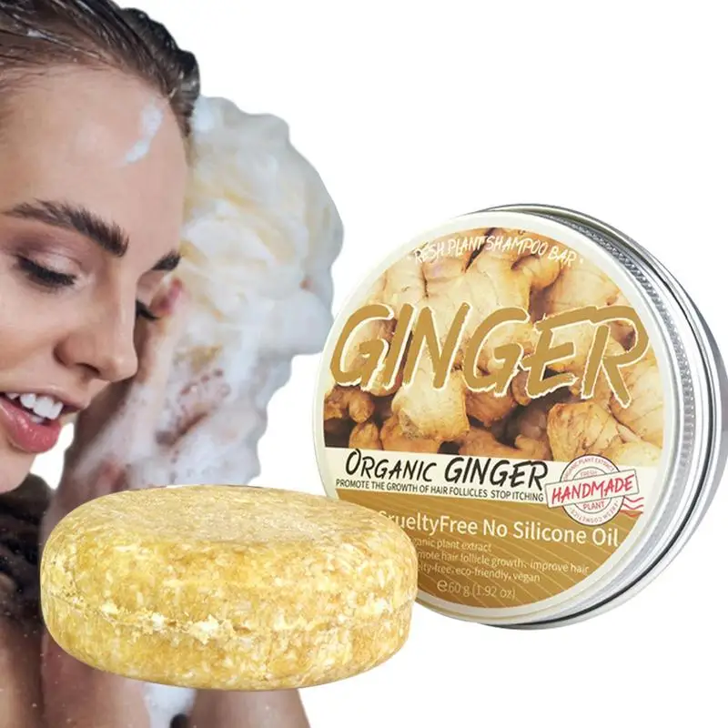 

Shampoo Bars For Hair Ginger Stimulation Shampoo Bar Refreshing And Antipruritic Anti Hair Loss Shampoo For Thinning Hair