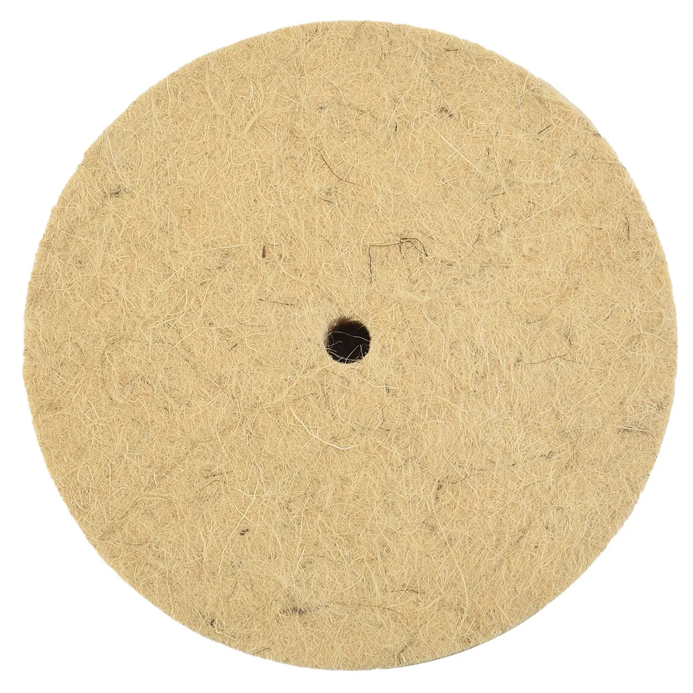 

1pc 5Inch Wool Felt Polishing Wheel For Stainless Steel Copper Aluminum Furniture Ceramic Marble Polishing Wheel Grinder Tool