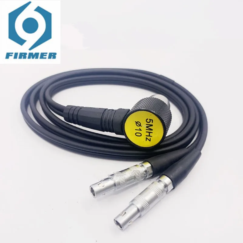 Sonda Spessimetro Ad Ultrasuoni Ad Alta Precisione Muslimb (90 °)5 P10 Sonda Universale Tt100 130 Gomito Durevole