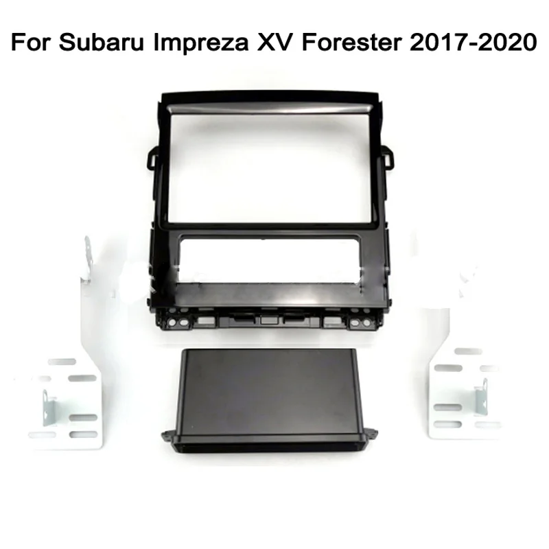 

Рамка для приборной панели автомобиля 2din, радио, Fascia MP5, адаптер панели для Subaru Impreza XV Forester 2017-2020, автомобильное радио, облицовочная панель