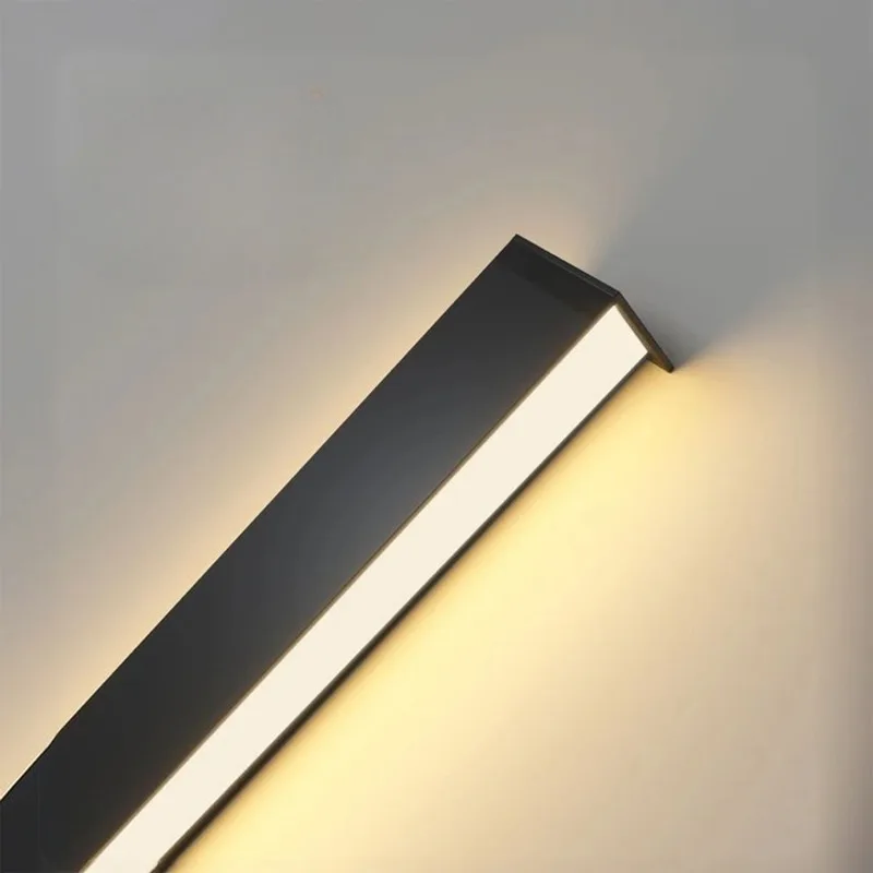 모션센싱 LED 정원등 야외 IP65 롱 벽등 정원 현관 벽부등 110V 220V 55-200CM 2/1개