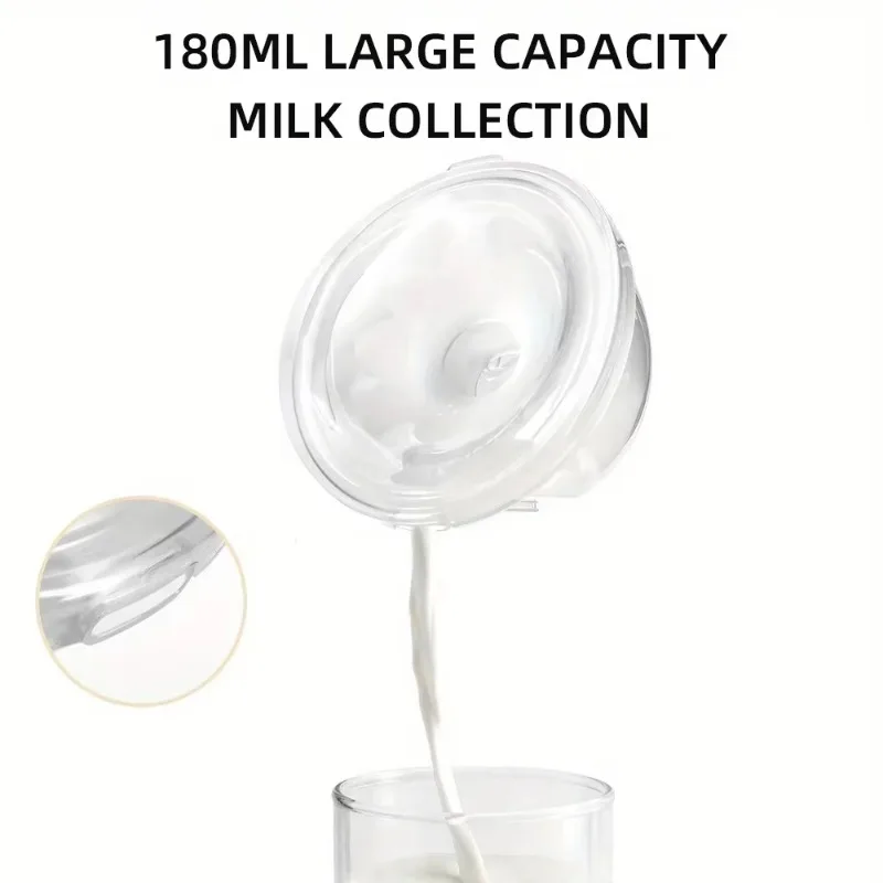 Wearable Electric Breast Pump Hands-free Milk Collection Invisible, Automatic Intelligent Double-sided Breast Pump Portable 4