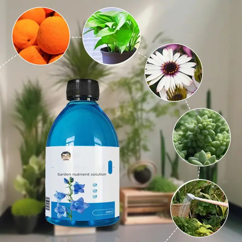 300ml Concentrated Nutrient Solution for Flowers and Plants