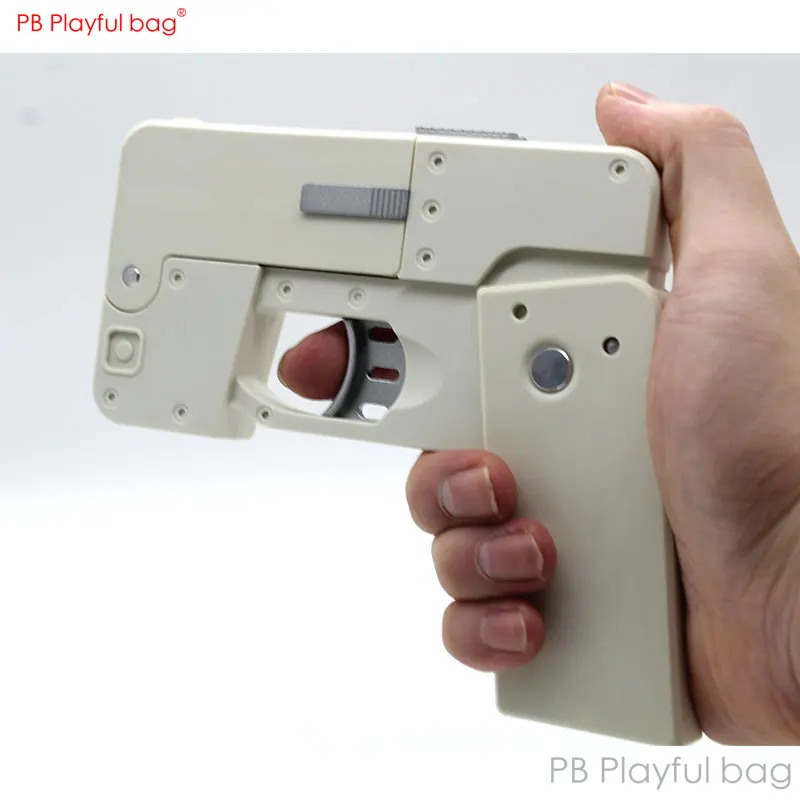New Mobile Phone Folding Toy Blaster Leisure Shell ejection toy gun Simulated Phone Adult Children Entertainment toys Gifts AC99 5