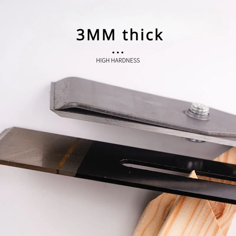 Carpentry Special Cover Iron Blades for Hand Planer Woodworking 44mm/51mm Wood Plane Steel Blade Edge Trimming Cutter Plane Tool