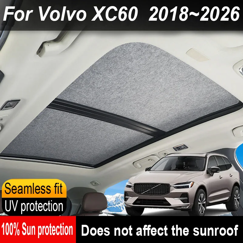 Custom Fit Front Windshield Sun Shade For Volvo XC60 2018-2021