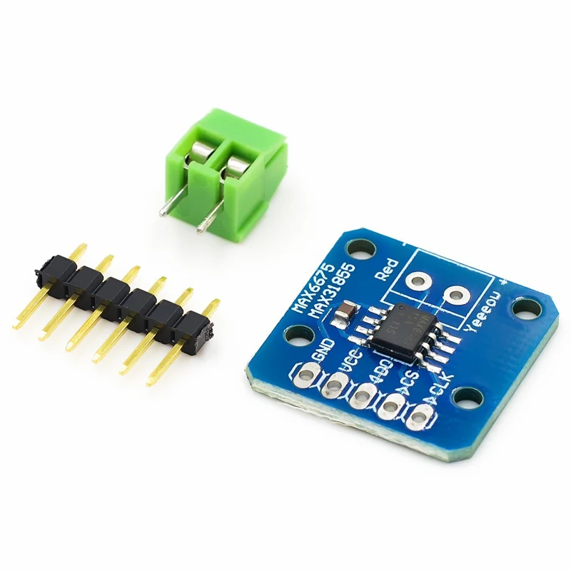 

1~50Pcs MAX6675/MAX31855 Thermocouple Module Temperature Sensor K-type Thermocouple Module SIP Interface
