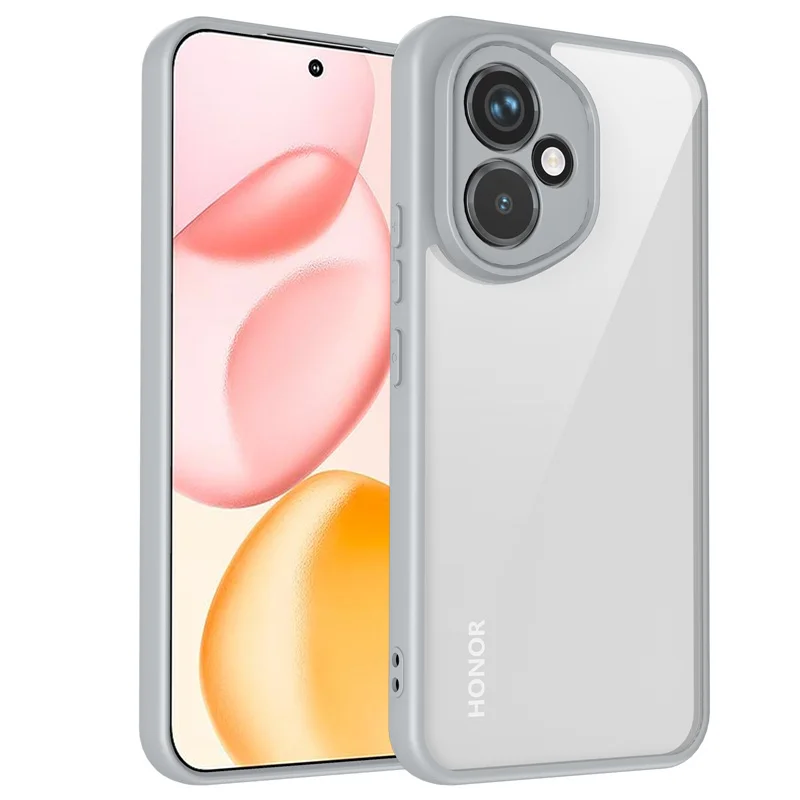 Durable Hybrid Rugged TPU Bumper with Clear Armor Back Cover