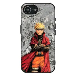 Premium Naruto Anime Design Phone Case - Namikaze Minato & Sasuke - Galaxy S23 Ultra (1)