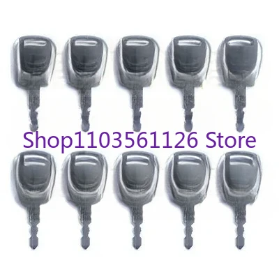 10pcs For Hyundai Excavator Heavy Equipment Ignition Key-21Q4-00090 many newer -9 series equipment models