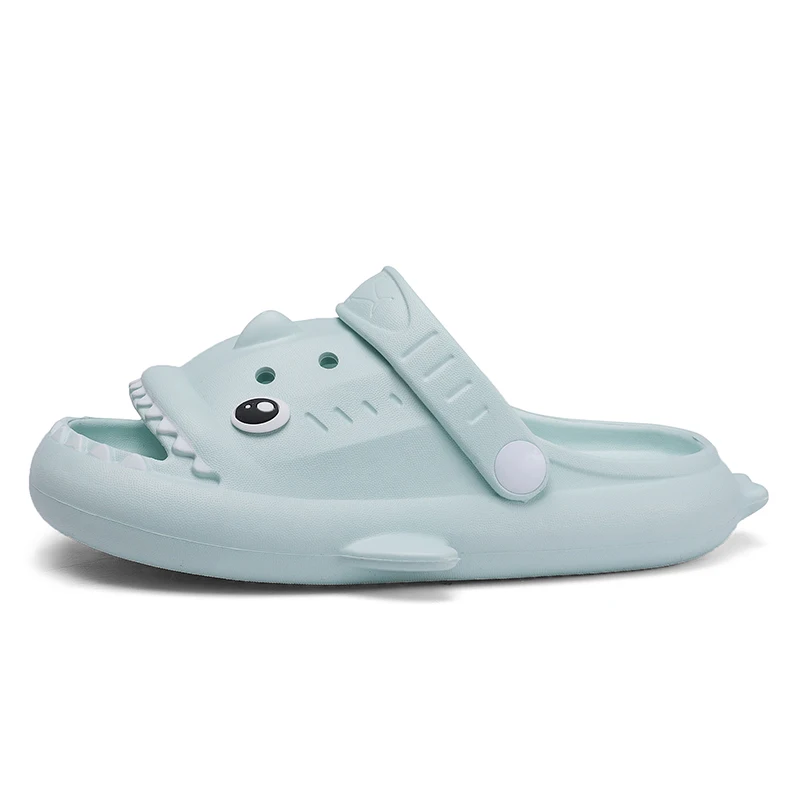 Boy Shark Slippers Soft Comfortable Light Home Living Room House Shoes Kids eva Sandals girls 2 to 8 years Indoor Casual Slipper