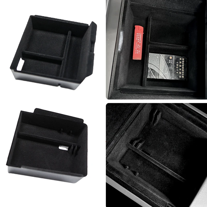 Boîte de rangement de commande centrale de voiture pour placements, modèle  3 Highland 2024, étanche, téléphone, clé, porte-monnaie, accessoires  d'intérieur de voiture - AliExpress