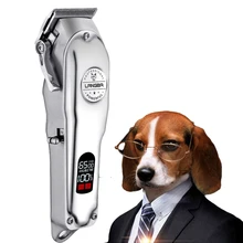 

Electric Pet Hair Clipper Rechargeable Low Noise Cutting Machine Beard Shaver Trimmer For Small Medium And Large Cats Dogs