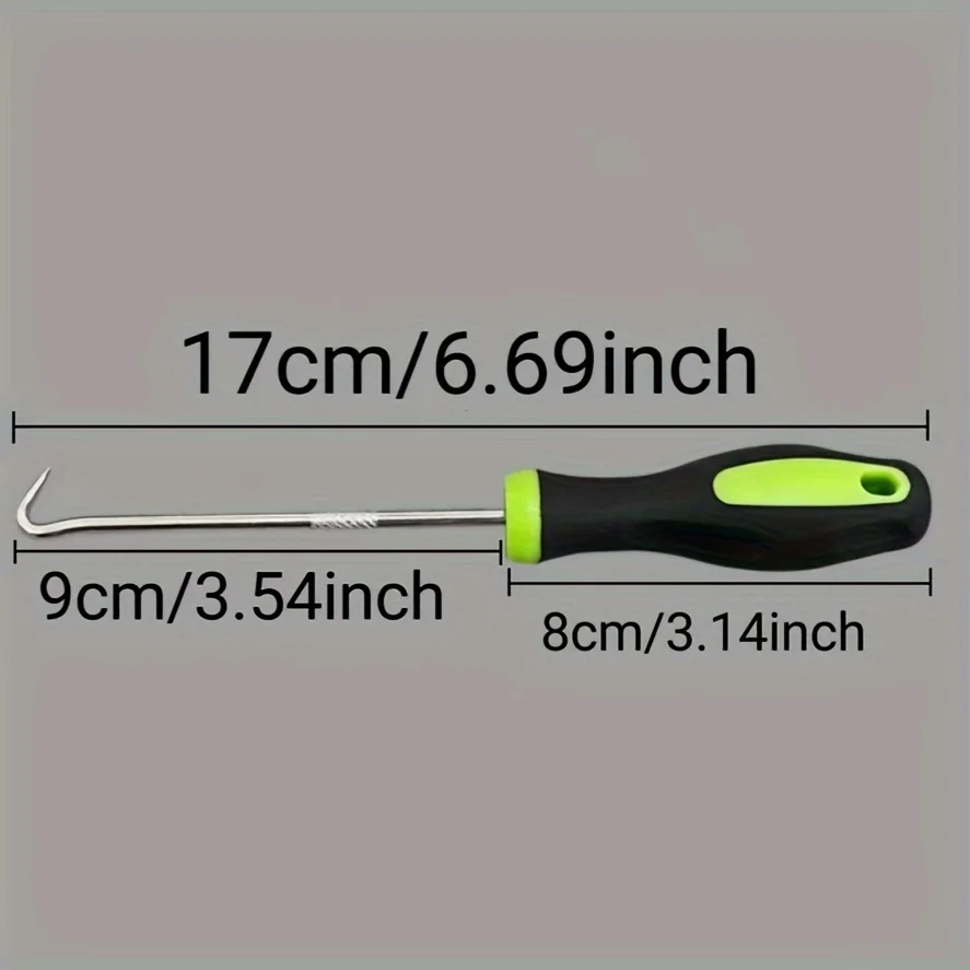 U-Shaped Ground Nail Remover Hook for Garden Cracks and Paving Gaps-Metal Material ground nail remover