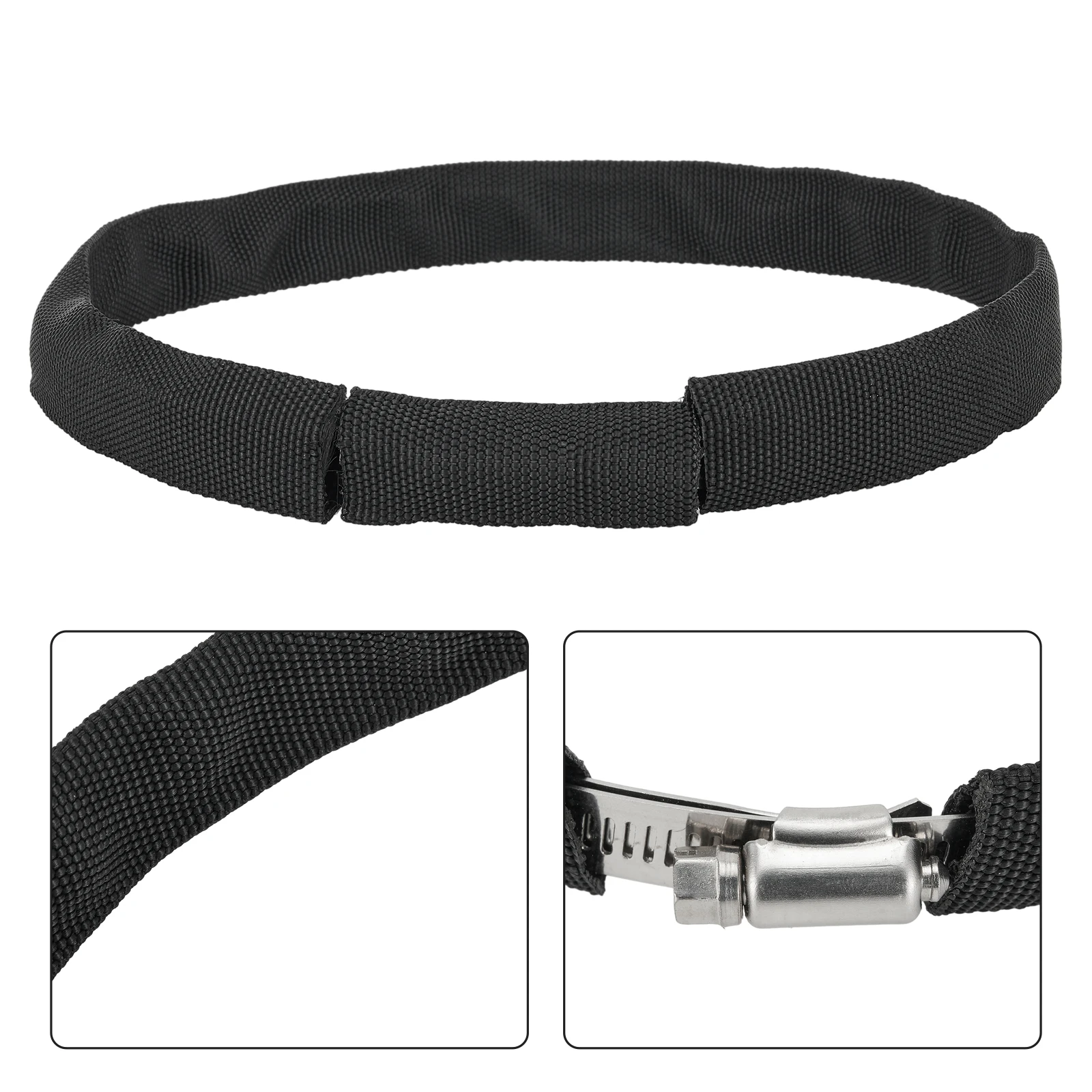 

Stainless Steel Scuba Diving Tank Cylinder Stage Bottle Rigging Sidemount Strap For 6L/12L Tank Elastic Decompression Bottle Gas