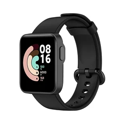 Silicone Strap Wristband for Smartwatches - Adjustable and Durable Design (Black)