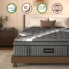 King Mattress 14Inch Soft Memory Foam Hybrid Mattress in Box Plush Feel King Size Mattress with Supportive Pocket Coil 6