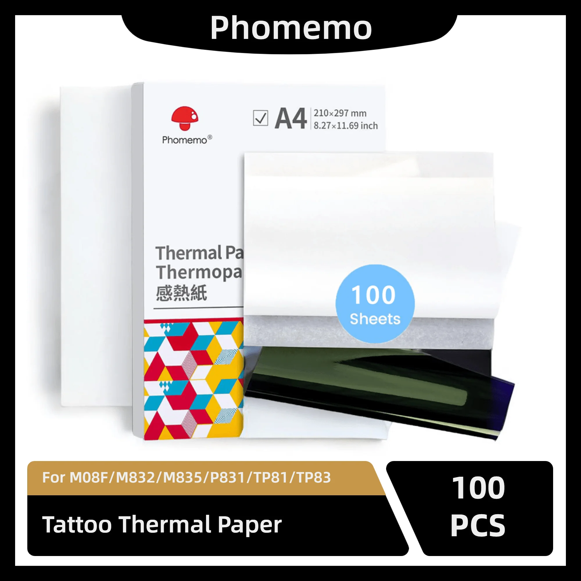 Impresora De Plantilla De Tatuaje M08f, Máquina De Transferencia