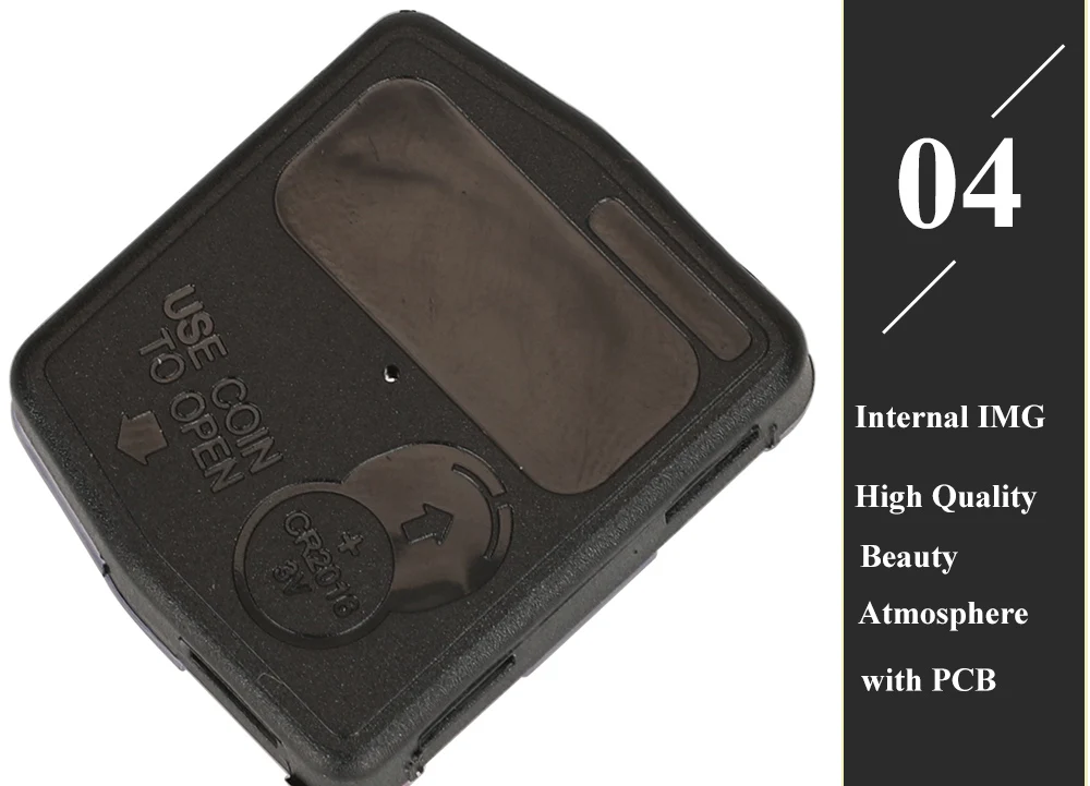 Keyforkess per Lexus Fob P/N: 50171 ASK 433MHz 4D68 Chip telecomando testa chiave auto 3 pulsanti TOY48 sostituzione lama non tagliata - Sd6402fd3c23844a2b6dedbc6c538a1f6M