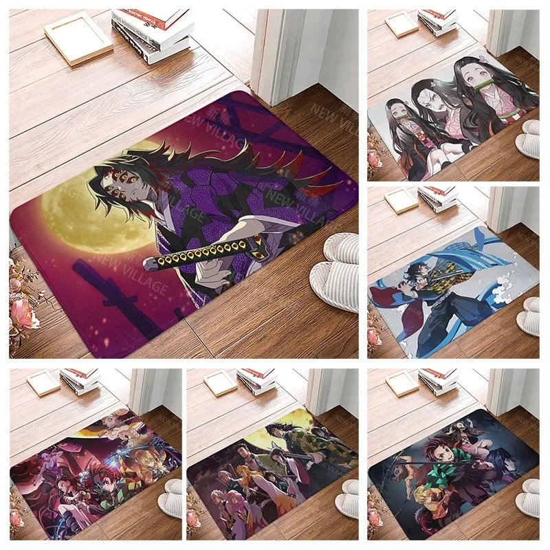 

Anti-slip Bath Mat Bathroom Small Rug Shower Mat Home Decor Door Mat Kitchen mat Bedroom Entrance Room Mats anime cartoon modern